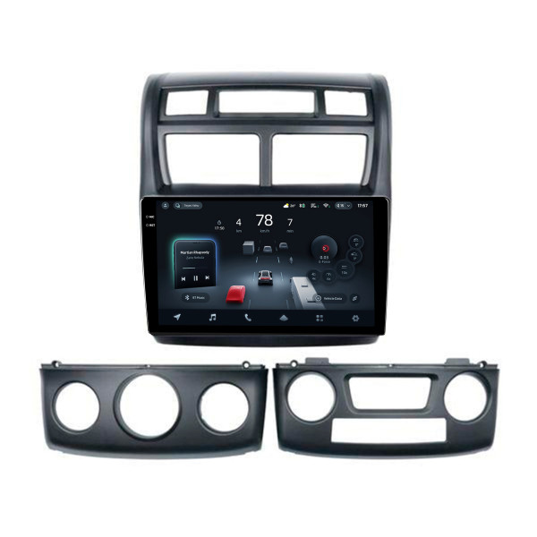 Штатна магнітола Teyes CC4 8+128 Gb Kia Sportage 2 2004-2010 black 9" 2k