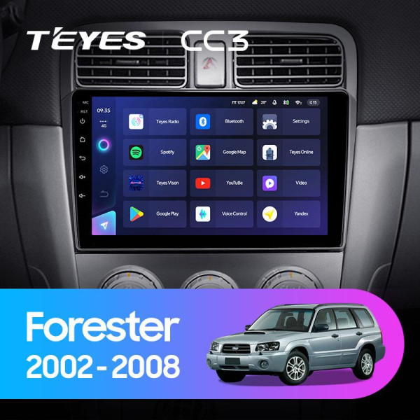 Teyes CC3 Subaru Forester SG 2002-2008 9" Штатна магнітола