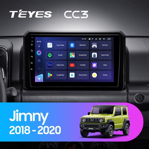 Teyes CC3 Suzuki Jimny JB64 2018-2020 9" Штатна магнітола