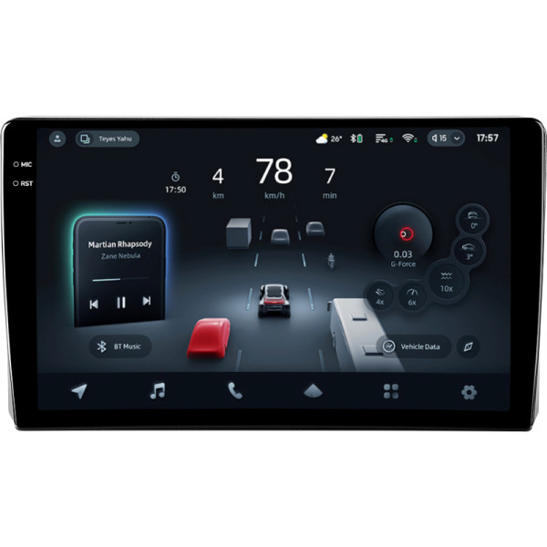 Штатна магнітола Teyes CC4 8+128 Gb Mitsubishi L200 5 2018-2020 (F1) 9" 2k