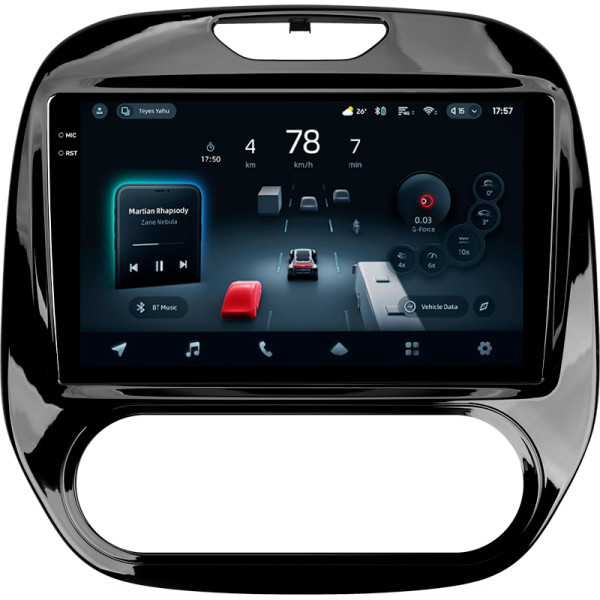Штатна магнітола Teyes CC4 8+128 Gb Renault Kaptur 2016-2019 (F1) 9" 2k