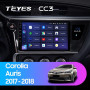 Teyes CC3 Toyota Corolla 11 2017-2018 9" Штатная магнитола