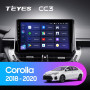 Teyes CC3 Toyota Corolla 12 (1 Din) 2018-2020 10" Штатная магнитола