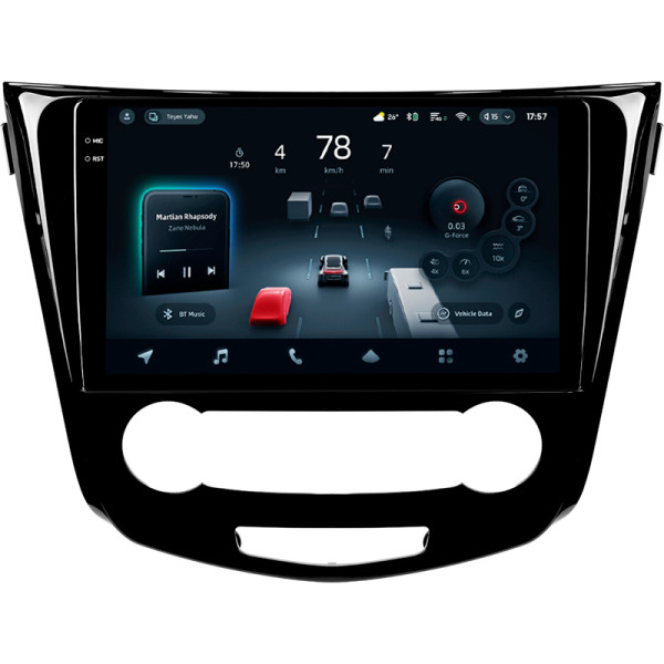 Штатна магнітола Teyes CC4 8+128 Gb Nissan X-Trail X Trail 3 T32 2013-2022- (F1) Manual air conditioning (AB) 10" 2k
