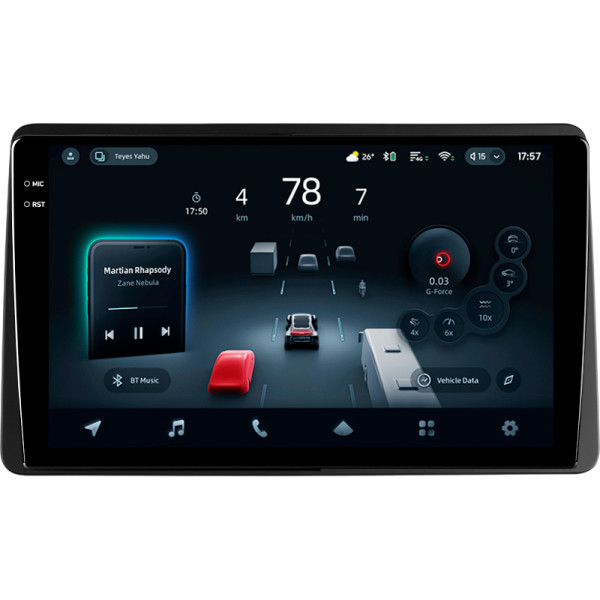 Штатна магнітола Teyes CC4 8+128 Gb Renault Duster HM 2 2020-2023 (F1) 10" 2k