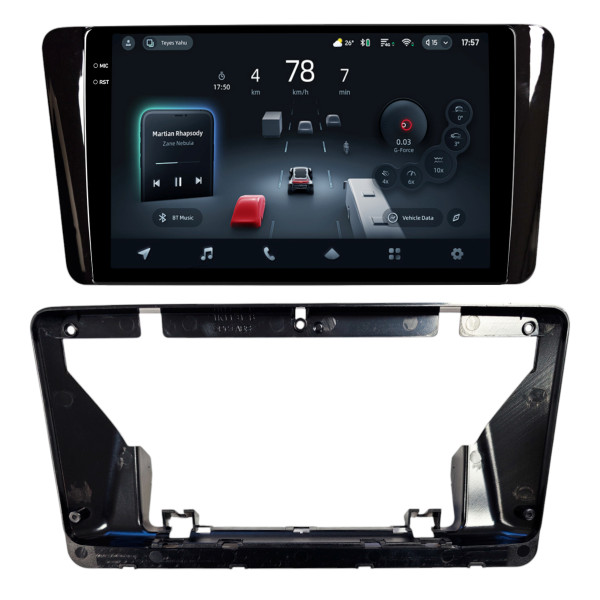 Штатна магнітола Teyes CC4 8+128 Gb Skoda KAMIQ SCOUTLINE VOLKSWAGEN POLO 2021+ 10" 2k
