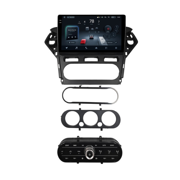 Штатна магнітола Teyes CC4 8+128 Gb Ford Mondeo 4 2010-2014 Full Set AT AC Black with touch 10" 2k (L1)