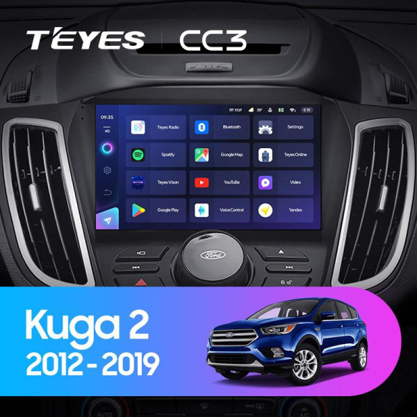 Teyes CC3 Ford Kuga 2 Escape 3 2012 - 2019 9" Штатна магнітола