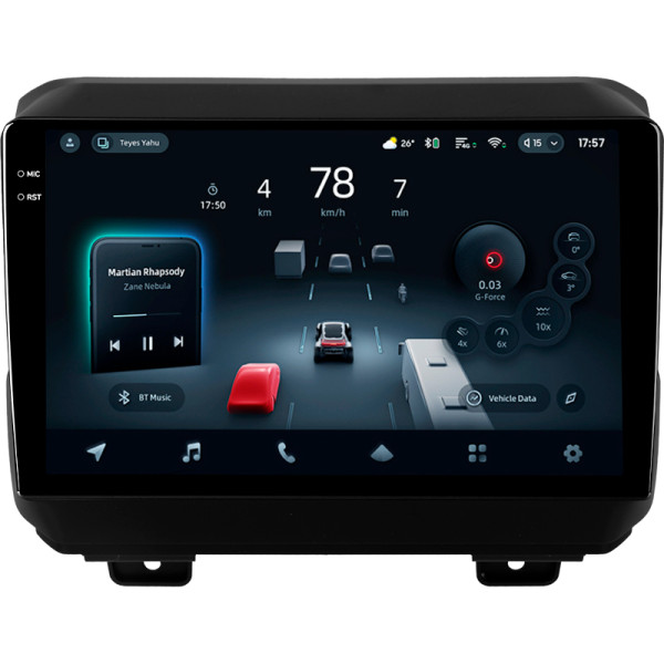 Штатна магнітола Teyes CC4 8+128 Gb Jeep Wrangler 4 JL 2018-2019 9" 2k (L1)