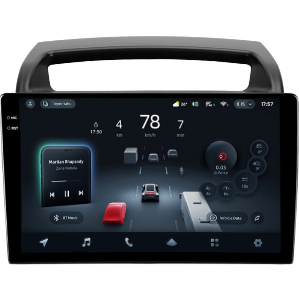 Штатна магнітола Teyes CC4 8+128 Gb Kia Carnival VQ 2006-2014 9" 2k