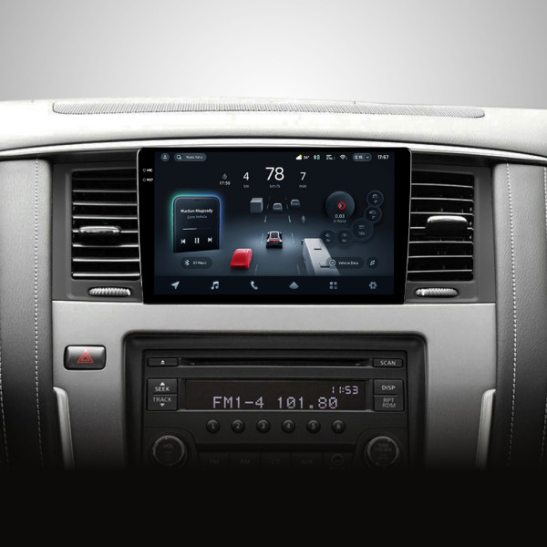 Штатна магнітола Teyes CC4 8+128 Gb Nissan Patrol 6 VI Y62 2010-2020 (F1) 9" 2k (L1)