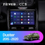 Teyes CC3 Renault Duster 2015-2021 / LADA Largus 2021 9" Штатная магнитола
