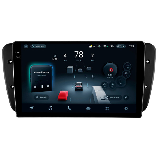 Штатна магнітола Teyes CC4 8+128 Gb Seat Ibiza 6J 2008-2015 9" 2k