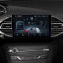 Штатна магнітола Teyes CC4 8+128 Gb Peugeot 308 T9 308S 2013-2017 9" 2k