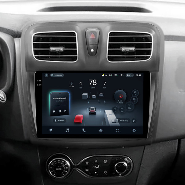 Штатна магнітола Teyes CC4 8+128 Gb Renault Logan 2 2012-2022 Sandero 2 2013-2022 (F1) (A) 9" 2k