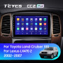Teyes CC2 PLUS Toyota Land Cruiser LC 100-B 2002-2007 10" Штатна магнітола