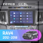 Teyes CC3L Toyota RAV4 4 XA40 5 XA50 2012-2018 10" Штатная магнитола