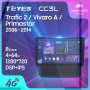 Teyes CC3L Renault Trafic 2, Opel Vivaro A, Nissan primastar 2006-2014 10" Штатна магнітола