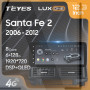 Teyes LUX ONE Hyundai Santa Fe 2 2006-2012 12.3" Штатная магнитола