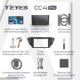 Штатна магнітола Teyes CC4 Pro 12+256 Gb Geely Atlas NL-3 2016-2020 9" 2k