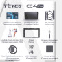 Штатна магнітола Teyes CC4 Pro 12+256 Gb Toyota Sienna 3 XL30 2014 - 2020 9" 2k