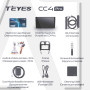 Штатна магнітола Teyes CC4 Pro 12+256 Gb Nissan Note 2 E12 2012-2021 10" 2k