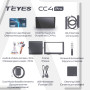 Штатна магнітола Teyes CC4 Pro 12+256 Gb Toyota Prius XW20 II 2 2003-2011 (F1) 9" 2k