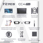 Штатна магнітола Teyes CC4 Pro 12+256 Gb Toyota Camry 8 XV 70 2017-2020 10" 2k