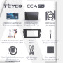Штатна магнітола Teyes CC4 Pro 12+256 Gb Zotye T600 2014-2019 10" 2k
