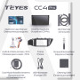 Штатна магнітола Teyes CC4 Pro 8+128 Gb Kia RIO 4 2016-2020 (A) 9" 2k