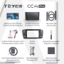 Штатна магнітола Teyes CC4 Pro 8+128 Gb Subaru Outback 3 Legacy 4 2003-2009 9" 2k