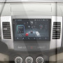 Штатна магнітола Teyes CC4 Pro 8+128 Gb Mitsubishi Outlander 2 CW0W 2005-2013 / Citroen C-Crosser 1 2007-2013 / Peugeot 4007 2007-2012 (A) 9" 2k