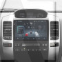 Штатна магнітола Teyes CC4 Pro 8+128 Gb Toyota Land Cruiser Prado 120 3 III For Lexus GX470 GX 470 J120 2002-2009 (F1) (B) 9" 2k