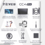 Штатна магнітола Teyes CC4 Pro 8+128 Gb Great Wall Wingle 5 2011-2015 10" 2k