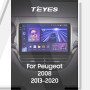 Teyes CC3 2K Peugeot 2008 1 208 (1 Din) 2013-2020 10" Штатная магнитола