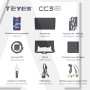 Teyes CC3 2K Toyota Yaris Vios (1 Din) 2020-2022 10" Штатная магнитола