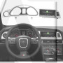 Штатная магнитола Torssen Audi Q7 10.25'' 464 4G Carplay High 2010-2015 +360