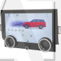 Панель клімат контролю Torssen Range Rover Sport L454 2013-2018 LCD