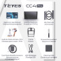 Штатна магнітола Teyes CC4 Pro 12+256 Gb Hyundai Sonata EF 2001-2012 9" 2k