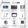 Штатна магнітола Teyes CC4 Pro 12+256 Gb Mitsubishi Pajero Sport 2 L200 Triton 2008-2016 9" 2k