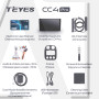 Штатна магнітола Teyes CC4 Pro 12+256 Gb Jeep Compass 1 MK 2009-2015 10" 2k