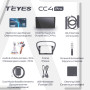 Штатна магнітола Teyes CC4 Pro 12+256 Gb Peugeot 607 2004-2010 9" 2k (L1)