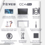 Штатна магнітола Teyes CC4 Pro 8+128 Gb Toyota Verso R20 2009-2018 (F1) 9" 2k