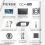 Штатна магнітола Teyes CC4 Pro 8+128 Gb Kia Rio 4 IV FB 2020-2022 9" 2k