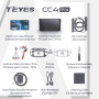 Штатна магнітола Teyes CC4 Pro 12+256 Gb Volkswagen Tiguan 1 NF 2006-2017 A1 9" 2k