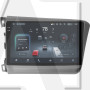 Штатна магнітола Teyes CC4 6+64 Gb Honda Civic 9 FB FK FD 2011-2015 9" 2k