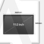 Автомобільна мультимедійна система Teyes CC4 Pro 8+128 Gb (11") 2k