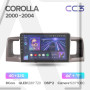 Teyes CC3 Toyota Corolla E130 E120 2000-2004 9" Штатная магнитола