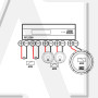 Пятиканальный усилитель MTX RFL5300