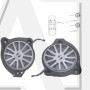 Штатна акустика Mercedes STEG BZW 80 L/R